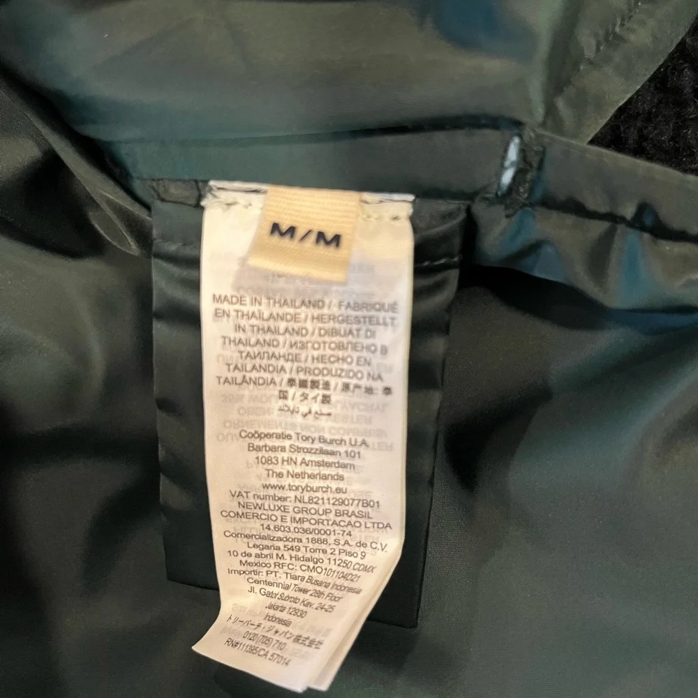 Tory Sport Women's Quilted Sherpa Jacket Medium - Picture 12 of 12